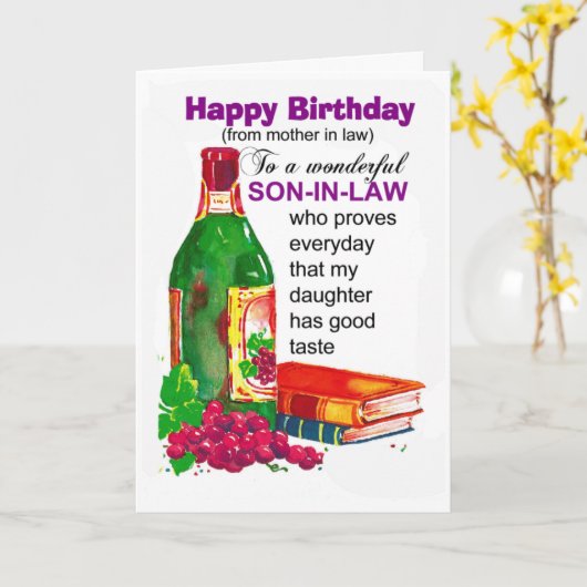 Carte son anniversaire (Fleur jaune)