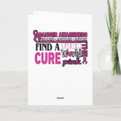 Carte Son combat...Cancer du sein (Dos)