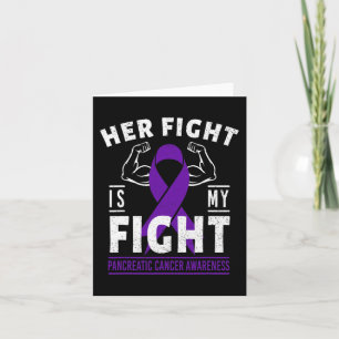 Carte Son combat est Mon combat Conscience du cancer du
