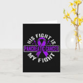 Carte Son Combat Est Mon Combat Conscience Du Cancer Pan (Fleur jaune)