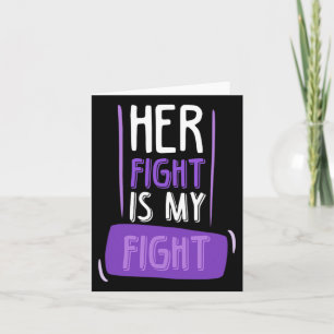 Carte Son Combat Est Mon Combat I Chemo Cancer Pancreati