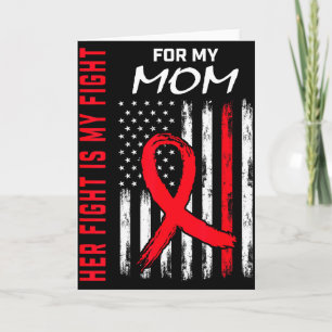 Carte Son Combat Est Mon Combat Maman Maladie Cardiaque 