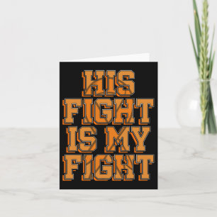 Carte Son Combat Ma Lutte Crps Sensibilisation Orange Ri