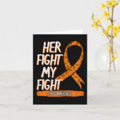 Carte Son Combat Mon Combat Crps Sensibilisation Ruban P (Fleur jaune)