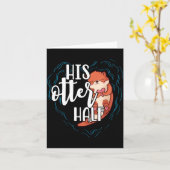 Carte Son couple romantique de la Saint-Valentin jeu de  (Fleur jaune)