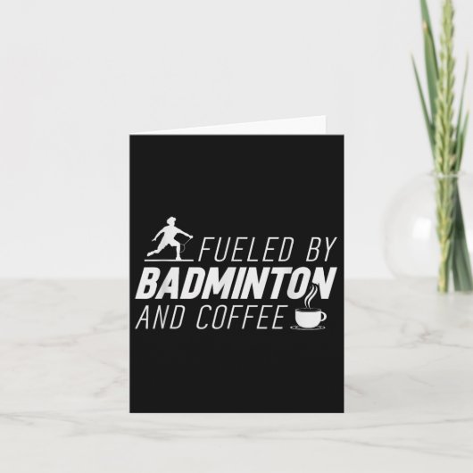 Carte Son Dans Mon Volant de badminton Adn Racket Badmin (Devant)
