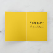 Carte Son Graduation 2025 (Intérieur)