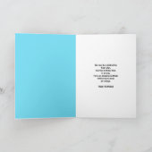 Carte Son Happy Birthday Away at College (Intérieur)