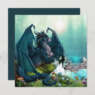 Carte Son Imaginaire animal de compagnie Dragon and Fair