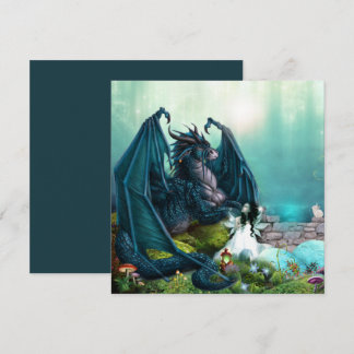 Carte Son Imaginaire animal de compagnie Dragon and Fair