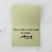 Carte Son Joyeux Anniversaire : Catfish (Intérieur)
