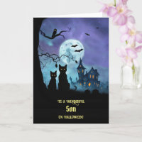 Son Joyeux Halloween Cute Haunted House