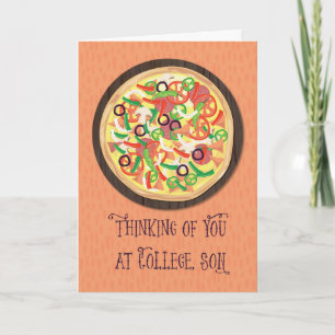 Carte Son Penser à vous à College Pizza