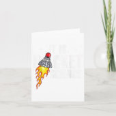 Carte Son Racket Science Graphisme Badminton Player Shut (Devant)