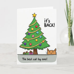 Carte Son Retour Le Meilleur Jouet Pour Chat