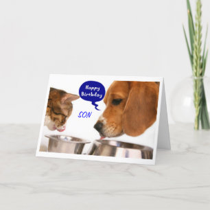 CARTE SON-U R TELLEMENT DE PLAISIR=AMUSANT VOEUX D'ANNIV