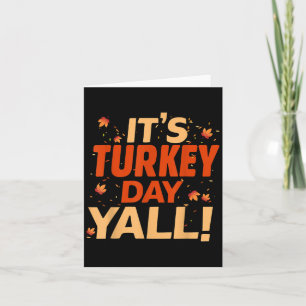 Carte Son Yall Day Yirt Funny Thanksgiving Graphe