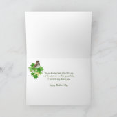 Carte Song Sparrow Fête des mères Appréciation (Intérieur)