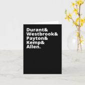 Carte Sonic et Thunder's Finest (Fleur jaune)