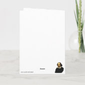 Carte Sonnet # 18 par William Shakespeare (Dos)