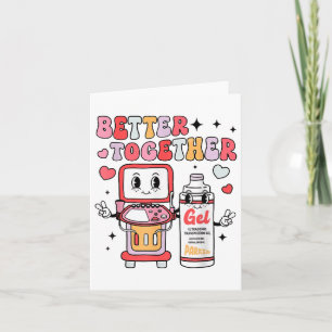 Carte Sonographe Valentines Jour Ultrasons Technologue