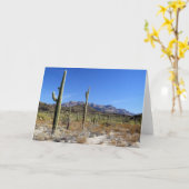 Carte Sonoran Desert Scene 13 (Fleur jaune)
