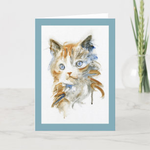 Carte Sophie the Cat Greeting Card