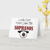 Carte Soprano (Fleur jaune)