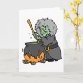 Carte Sorcière (Fleur jaune)