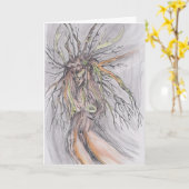 Carte sorcière arborescente (Fleur jaune)