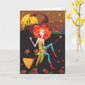 Carte Sorcière de chute (Fleur jaune)