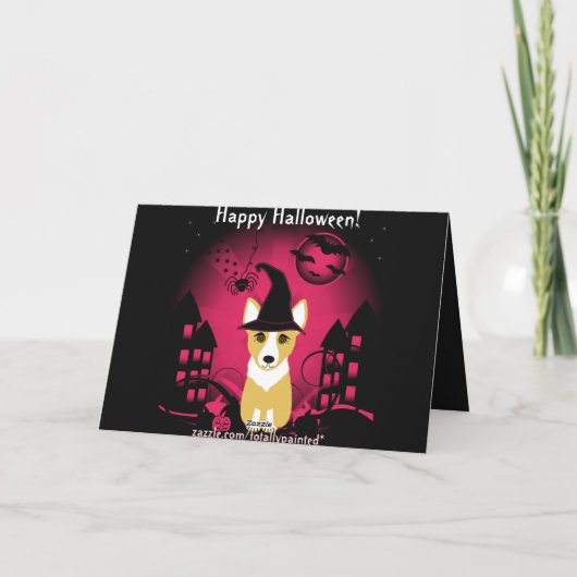 Carte Sorcière de corgi (Dos)