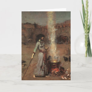 Carte Sorcière de Halloween