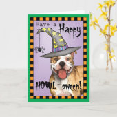 Carte Sorcière de pitbull (Fleur jaune)