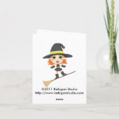 Carte Sorcière de vol (Dos)