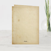 Carte Sorcière drôle (Dos)