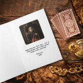 Carte Sorcière gothique Tarot Cute Chat Halloween Photo