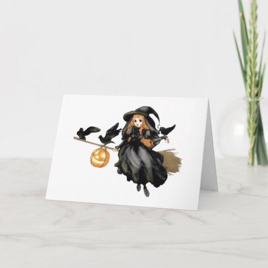 Carte Sorcière magique (Devant)