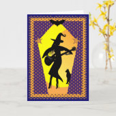 Carte Sorcière Rocker (Fleur jaune)