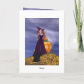 Carte Sorcière rouge Haired (Dos)