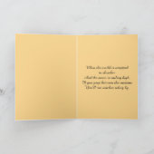 Carte Sorcière surprise et chat noir (Intérieur)