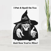 Carte Sorcière Vous Pose Un Signe (Devant)