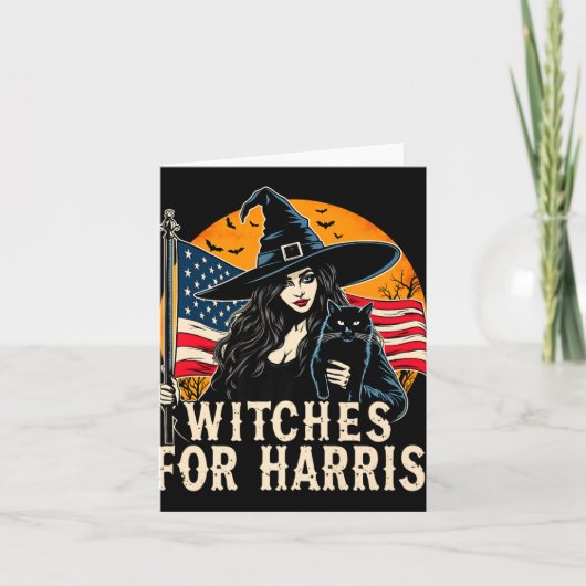 Carte Sorcières De Kamala Harris Halloween Political Ele (Devant)