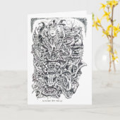 Carte Sorcières et Diables, par Brian Benson  (Fleur jaune)