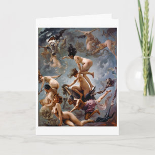 Carte Sorcières qui vont à leur Sabbat   Falero  