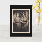 Carte Sorcières vintages (Fleur jaune)