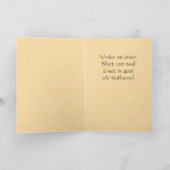 Carte Sorcières vintages d'Halloween (Intérieur)