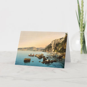 Carte Sorrente en bord de mer, Naples, Italie classique 