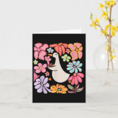 Carte Sorry I'm Late His Timing Not Mine, Funny Christia (Fleur jaune)