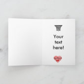 Carte Sorry You're Leaving Netball Goodbye Greeting (Intérieur)